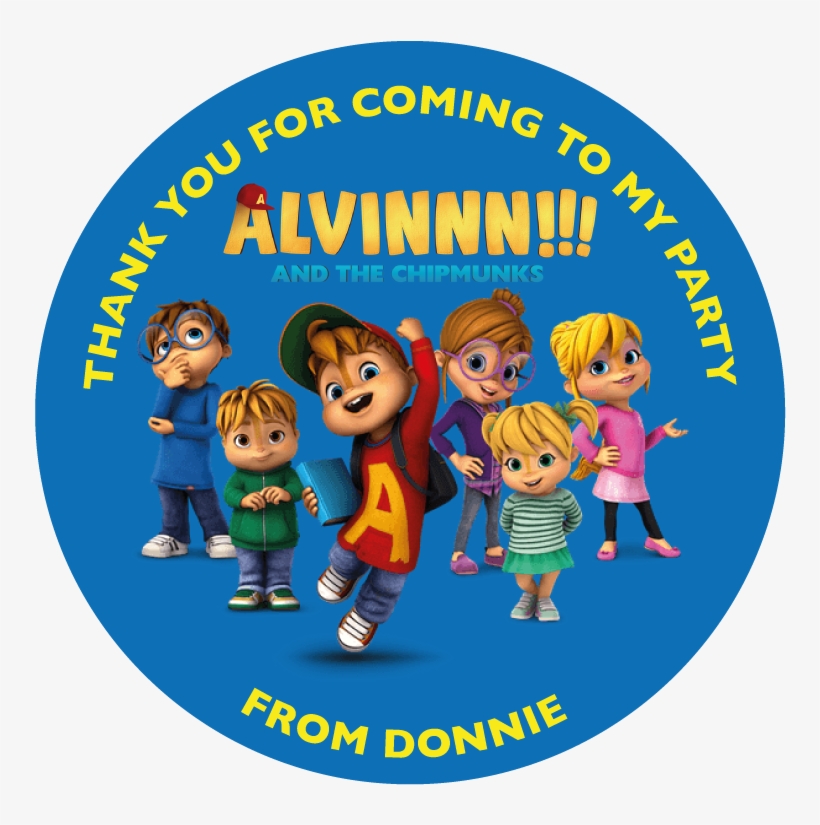 Jurassic World Clipart Alvin And The Chipmunks - Cialda Per Torta Alvin, transparent png #1339487