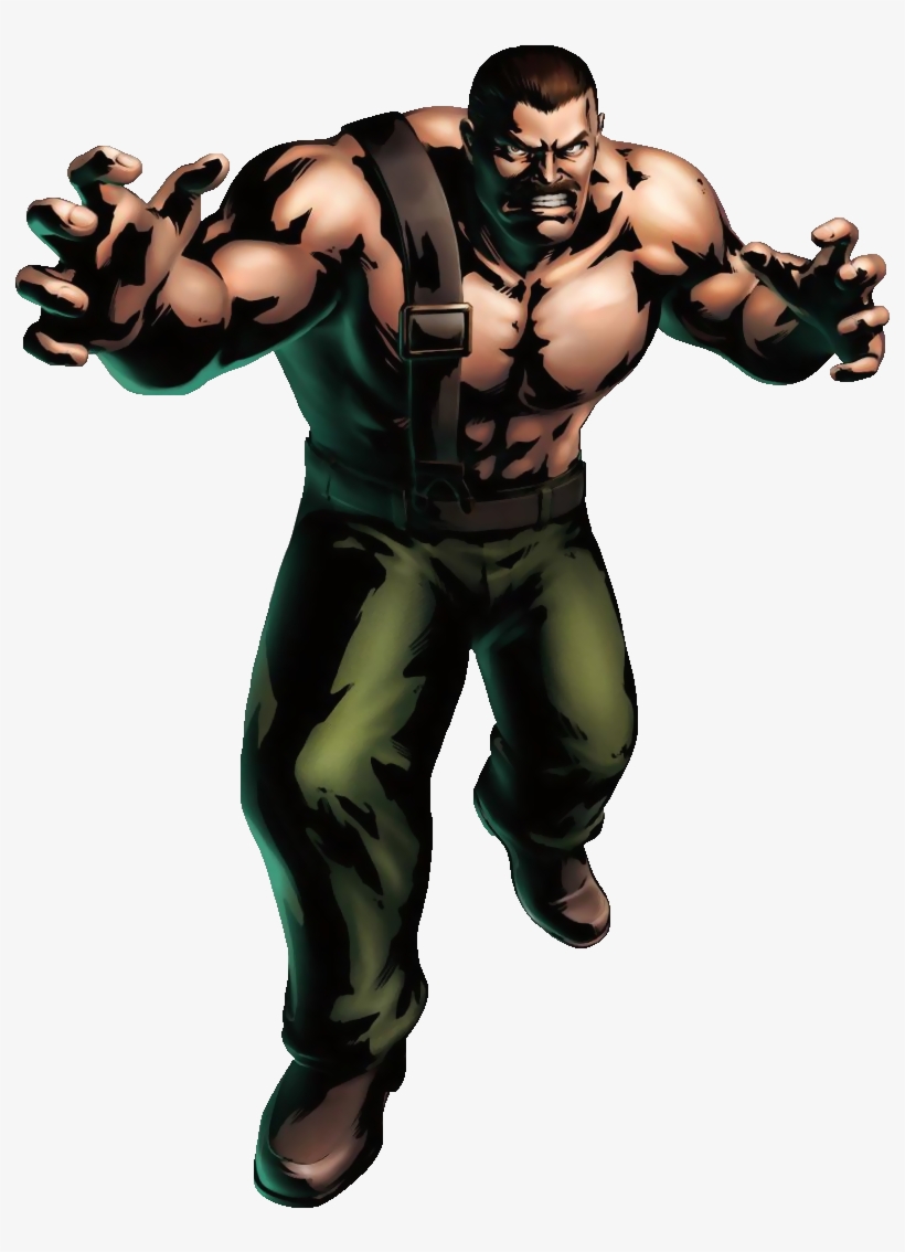 Mike Hagger As He Appears In Marvel Vs Capcom 3 - Capcom Haggar, transparent png #1339691
