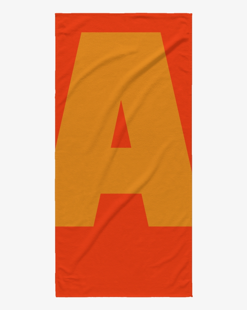 Letter A Alvin And The Chipmunks Style Beach Towel - Alvin, transparent png #1339844