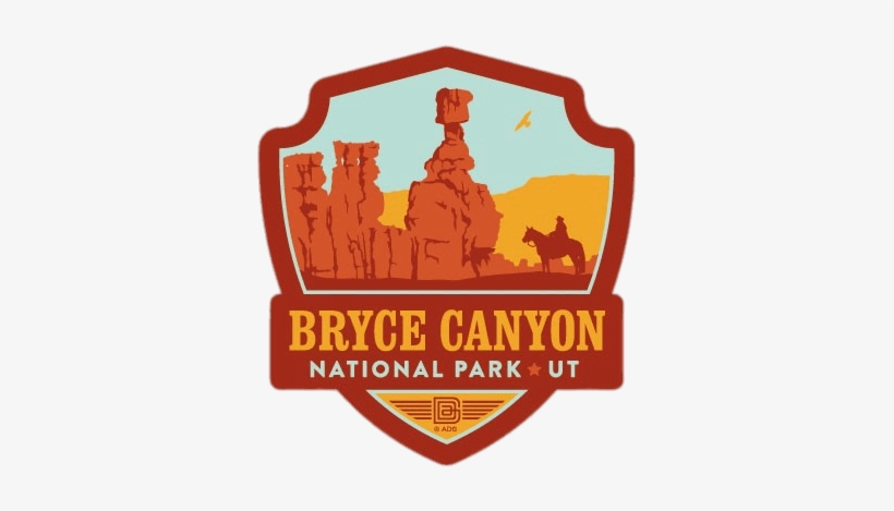 Bryce Canyon National Park Emblem - Canyonlands National Park Sticker, transparent png #1339911