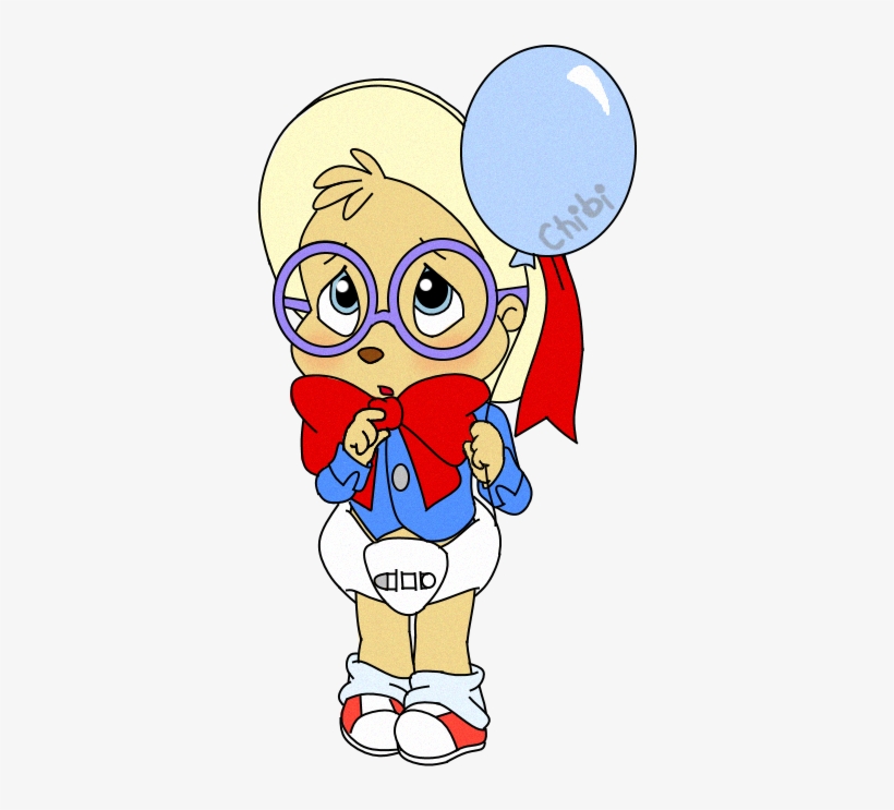 Learn How To Draw Chibi Alvin From Alvin And The Chipmunks - Little Balloon, transparent png #1340030