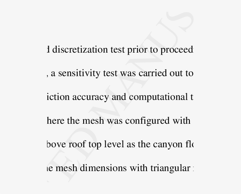 Generic Street Canyon Layout For Cases 1-3 With H/w - Quotes, transparent png #1340118
