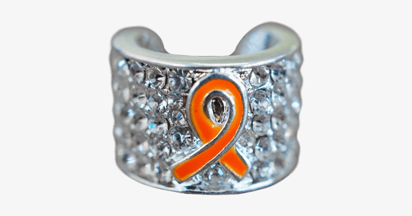Orange Ribbon Stethoscope Charm - Orange Ribbon, transparent png #1340481