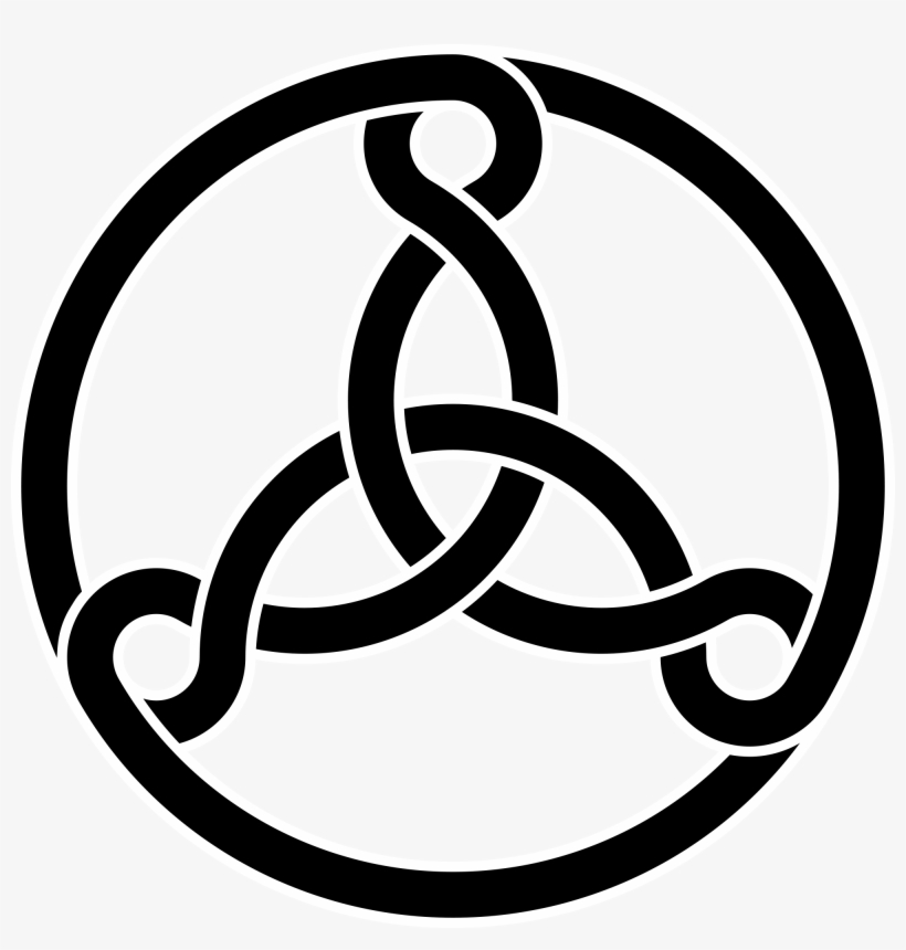 Open - Trinity Symbol, transparent png #1340483