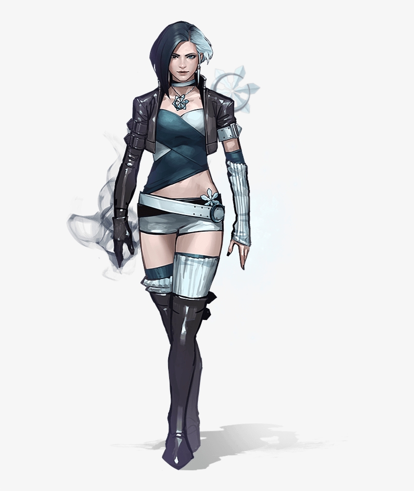 Seol Hee From Marvel Future Fight 001 - Marvel Future Fight Luna Snow, transparent png #1340550