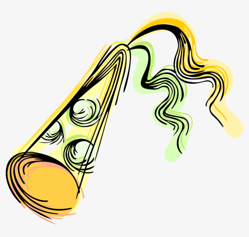 Vector Illustration Of Birthday Party Or New Years, transparent png #1340924