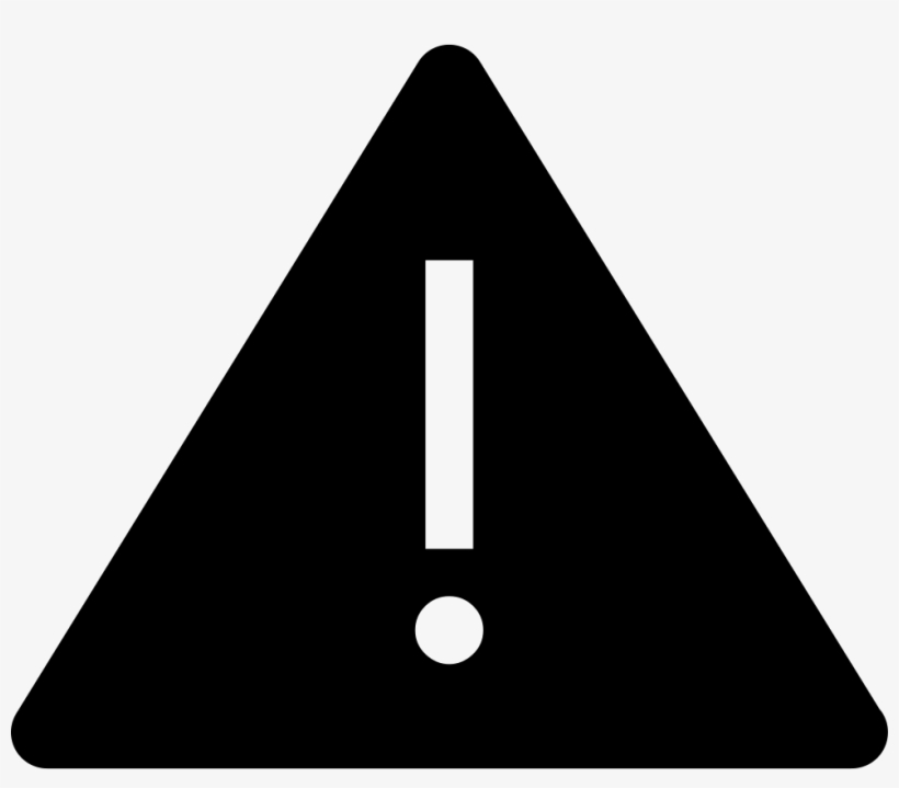 Hazard Sign - - Hazard Sign Icon, transparent png #1341161
