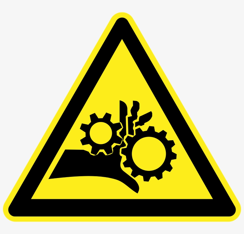 Hand In Gears Warning, transparent png #1341186