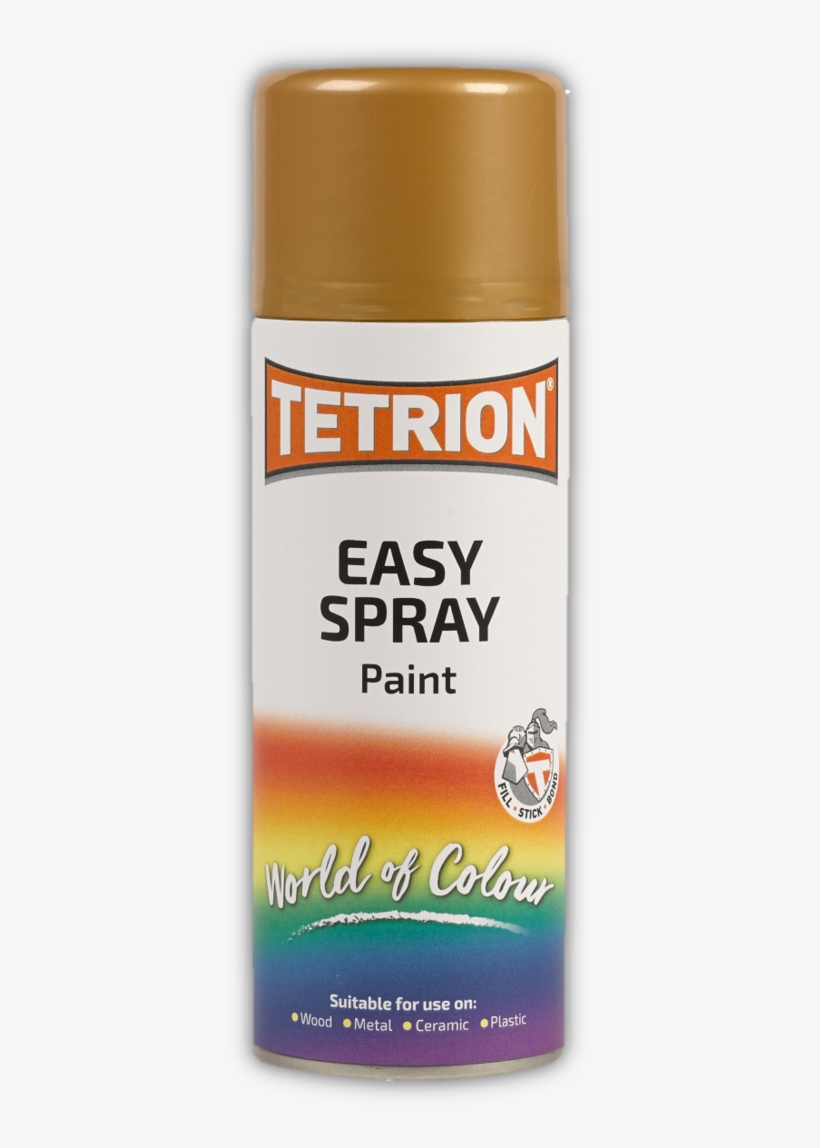 Easy Spray - Gold 400ml - Tetrosyl Easy Spray All Purpose Paint 400ml, transparent png #1341596