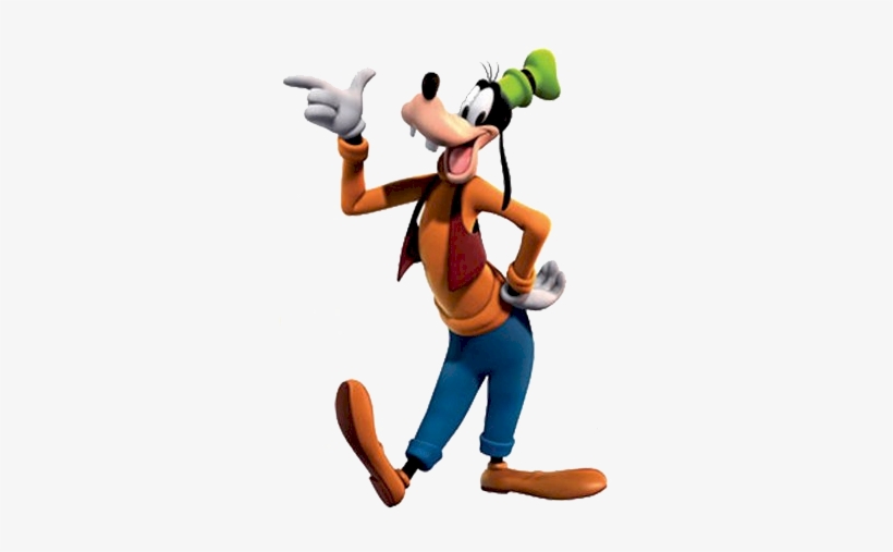 Clubhouse Clipart Goofy - Disney Donald, Daisy And Goofy Wall Decal, transparent png #1341670