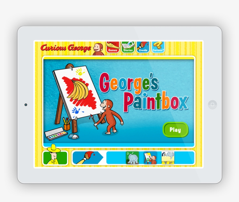 Prev - Curious George, transparent png #1342145