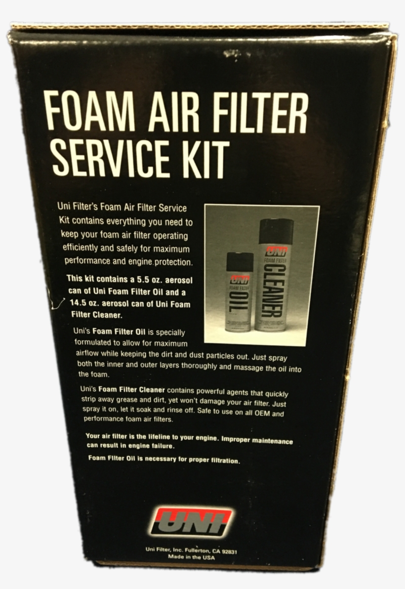 Uni-filter Foam Filter Service Kit, transparent png #1342215