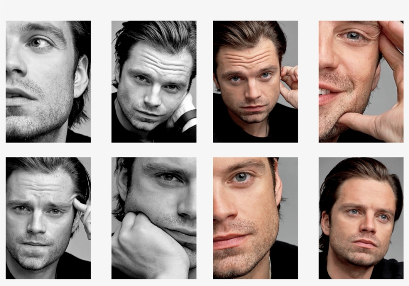 Sebastian Stan - Collage, transparent png #1342411