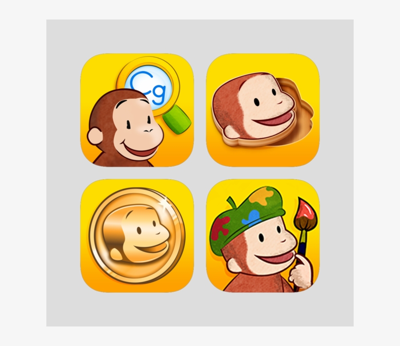 Curious George On The App Store - Curious George, transparent png #1342445