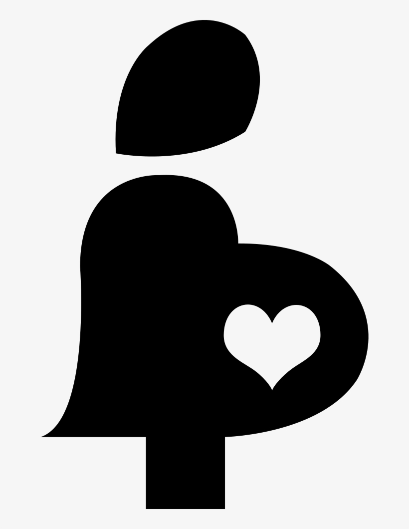 Silhouette Photos At Getdrawings Com Free For - Maternity Icon, transparent png #1342780