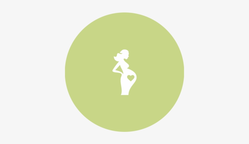 Week Five Of Pregnancy - Circle, transparent png #1342796
