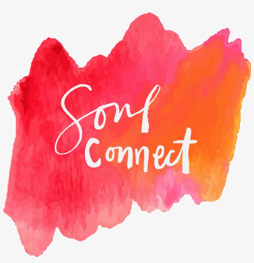 White Logo Watercolor - Soul Connect, transparent png #1343036