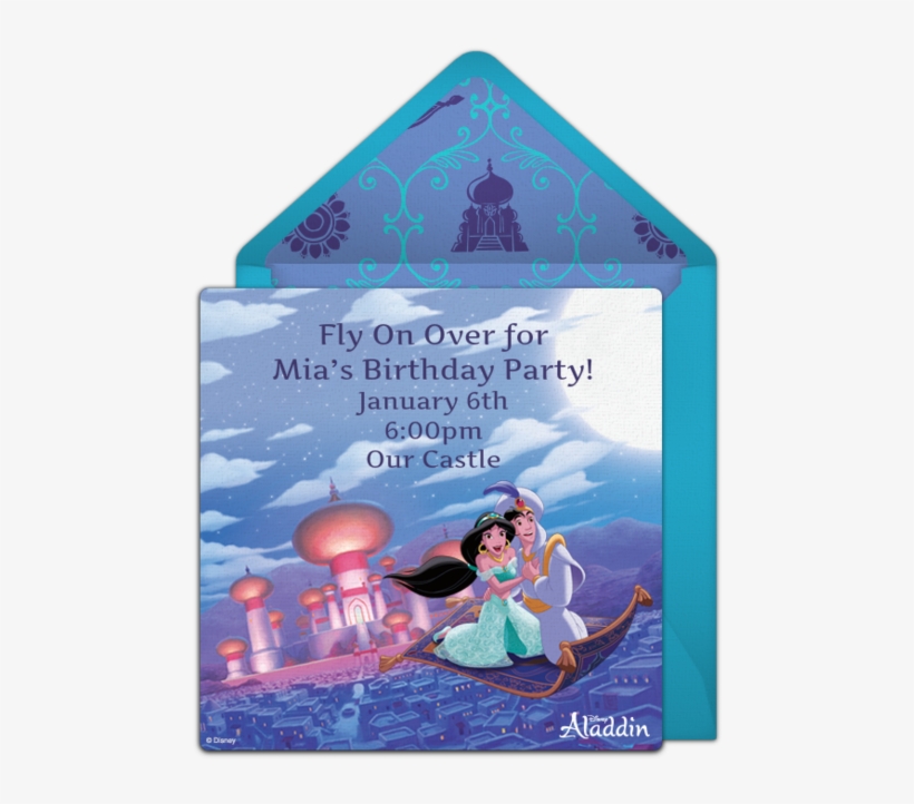 Aladdin Online Invitation - Disney Aladdin Cinestory Comic, transparent png #1343039