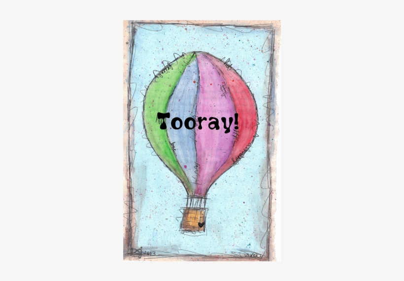 I Have Post Traumatic Stress Disorder And Spent The - Hot Air Balloon, transparent png #1343193