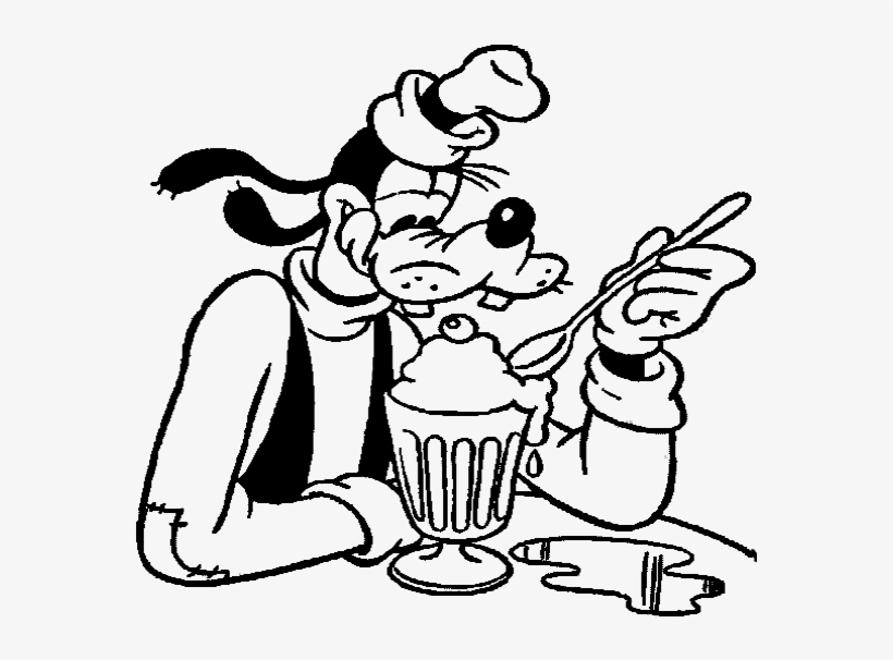 Goofy-13 - Goofy Coloring Pages, transparent png #1343298