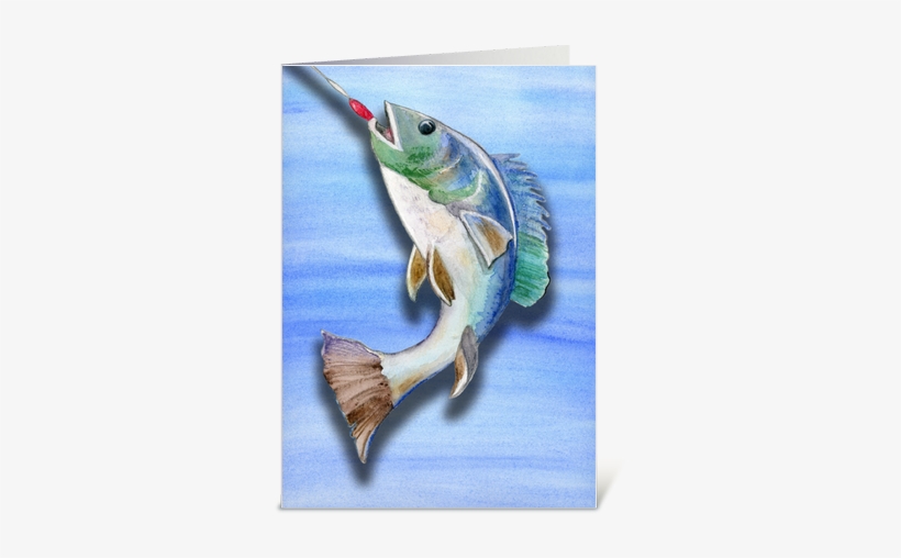 Father's Day Fish Lover - Der Vatertag Art Des Vatis Fischend Karte, transparent png #1343403