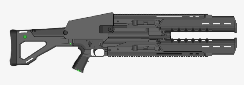 Particle Rifle - M100 Gun, transparent png #1343651