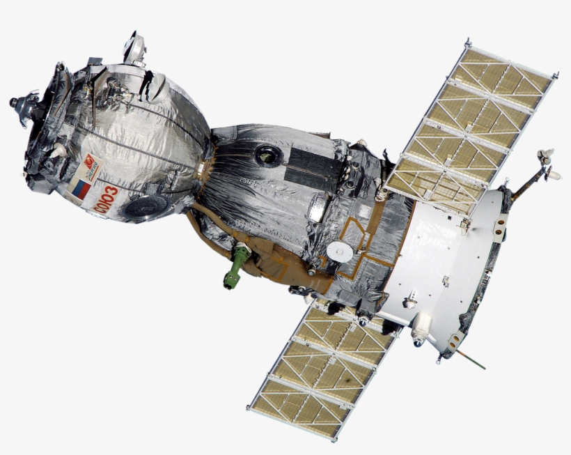 Satelit Space Travel Isolated - Soyuz Tma 7 Spacecraft Journal: Take Notes, Write Down, transparent png #1343772