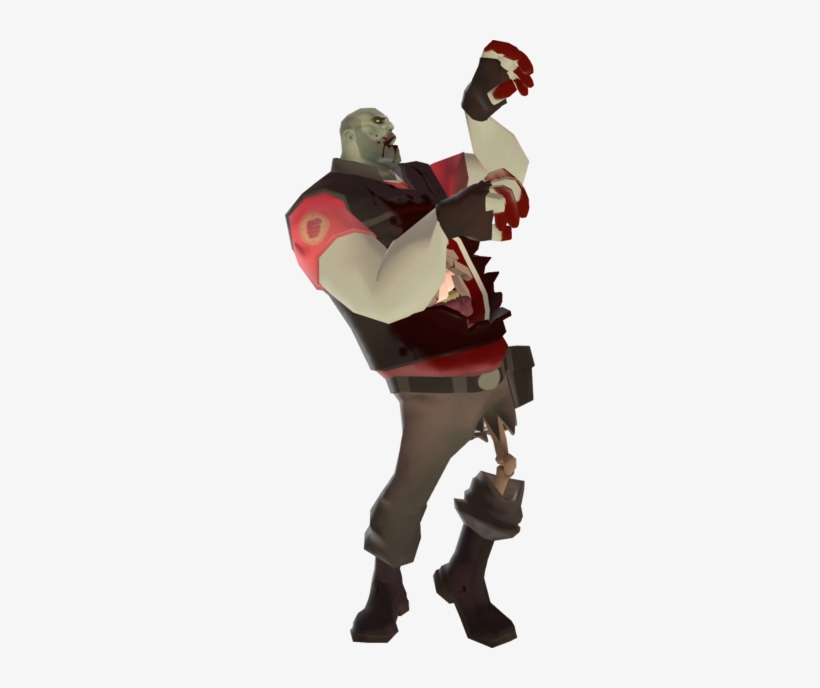 Voodoo-cursed Heavy Soul - Team Fortress 2 Zombie Heavy, transparent png #1344020