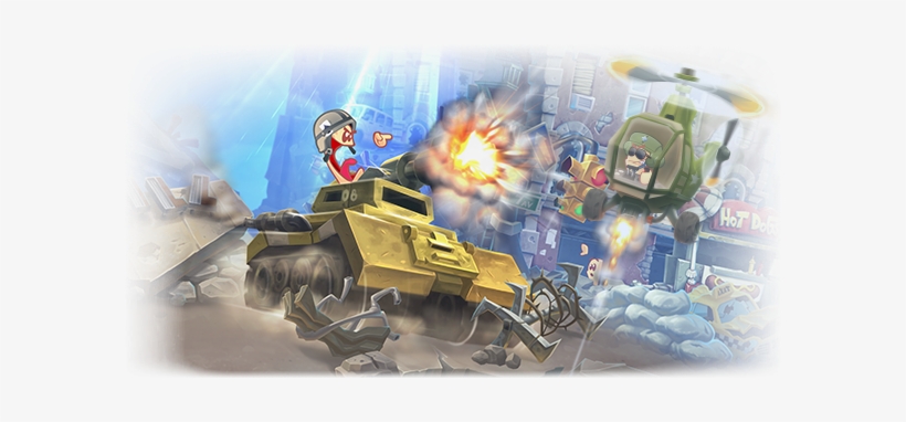 The Worms Are Back In Their Most Destructive Game Yet, transparent png #1344194