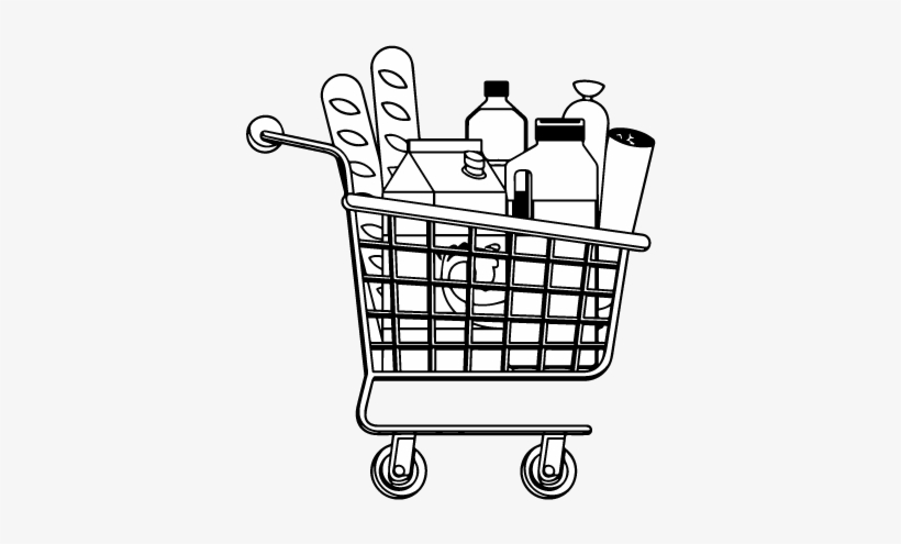 Prickett Fence - Shopping Cart, transparent png #1344273