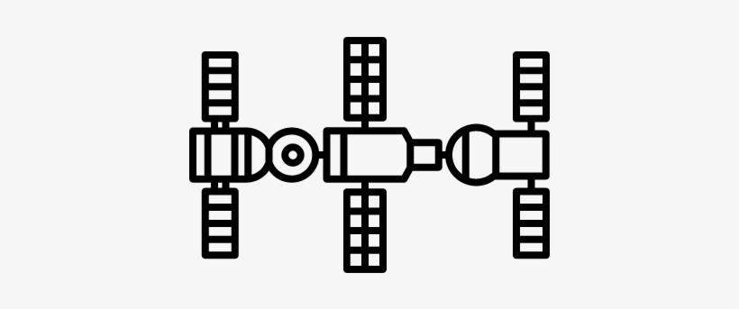 International Space Station Vector - International Space Station Icon ...