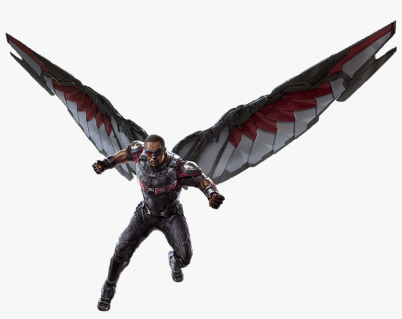 Falcon Png Marvel - Avengers Infinity War Render, transparent png #1344446