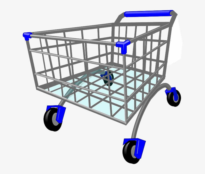 Caddy, Shopping Cart, Shopping Trolley, Trolley - Walmart Shopping Cart Transparent, transparent png #1344532