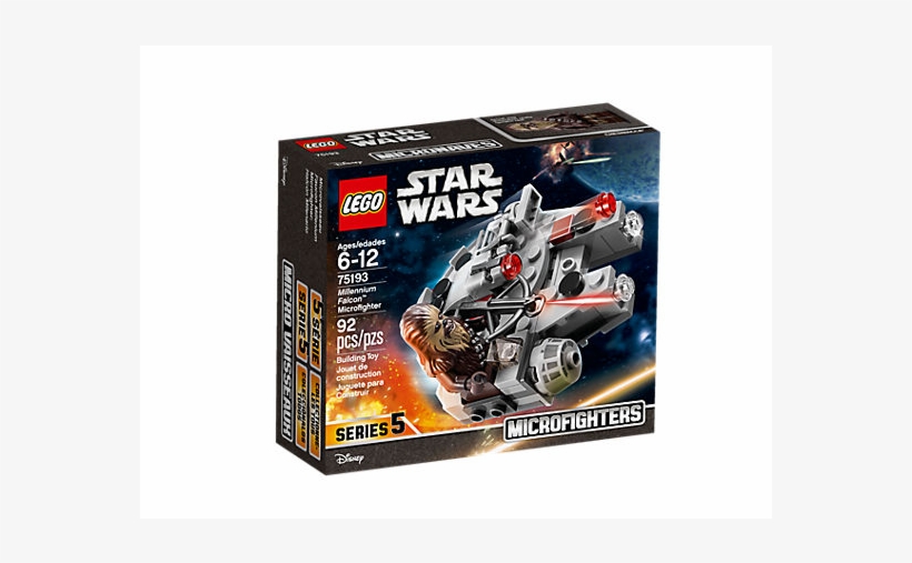 Star Wars ~ Millennium Falcon Microfighter - Star Wars Microfighters Series 2 Arc-170 Starfighter, transparent png #1344635