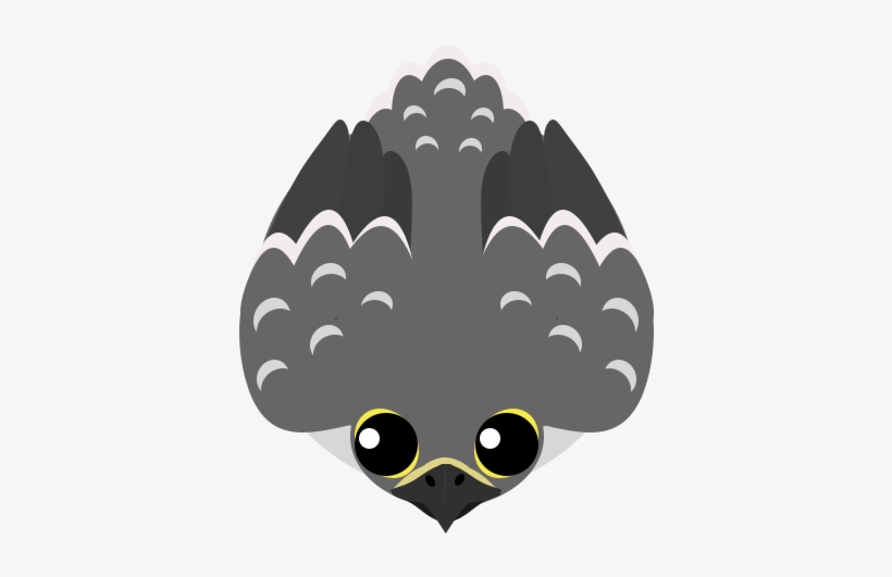 Falcon - Mope Io Falcon Skins, transparent png #1344893