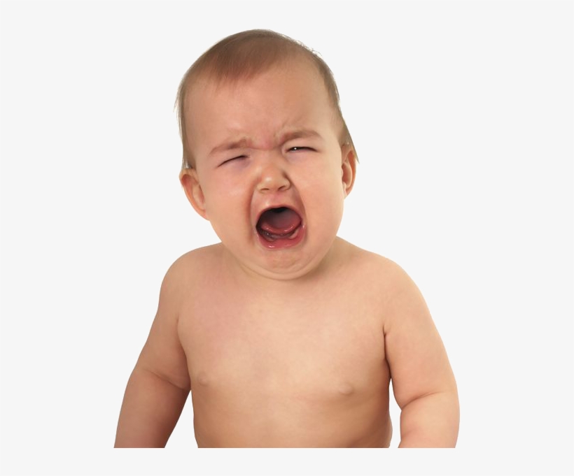 Baby Crying Png Free Download - Baby In A Cowboy Hat, transparent png #1345111