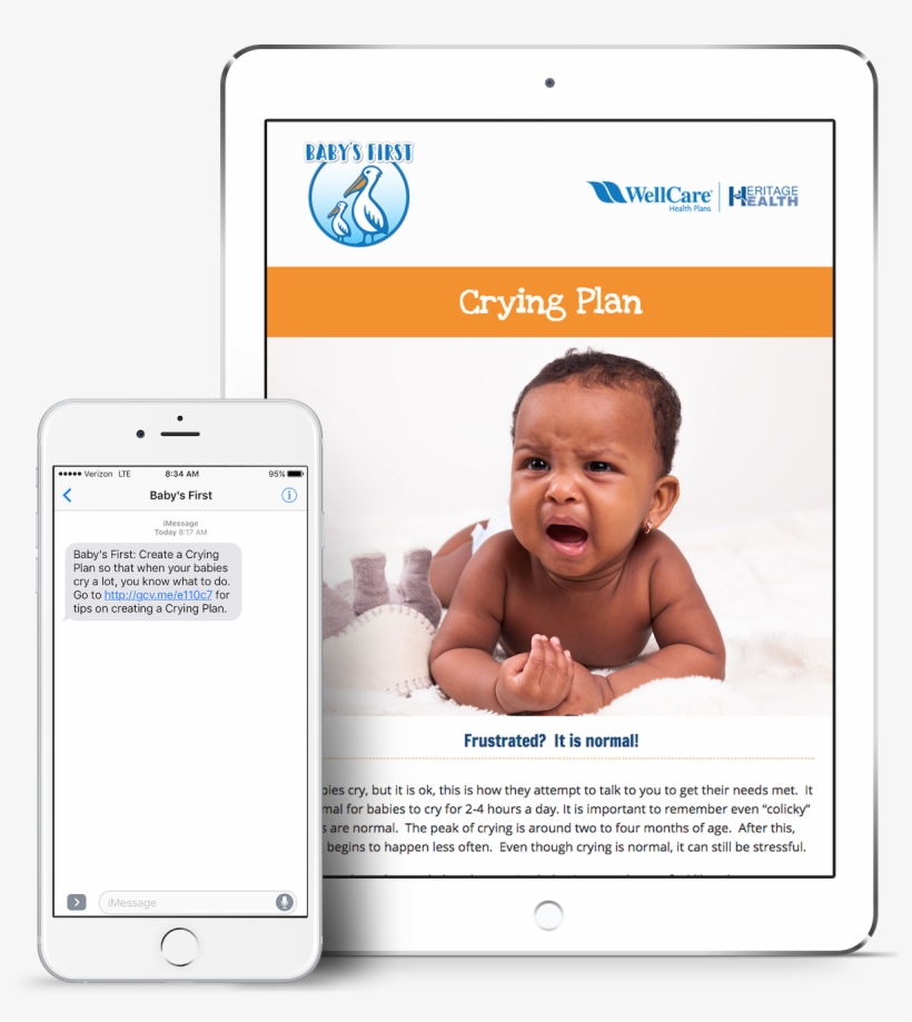 Free Text Message Program Aims To Help New Moms In - Crying Black Baby, transparent png #1345274