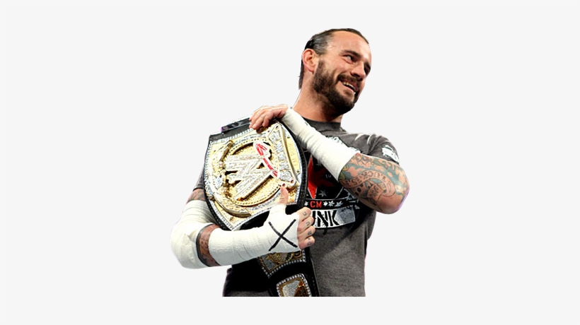 Cm Punk 2012cutbyjibunjishin17 - Cm Punk Wwe Champion Png, transparent png #1345423