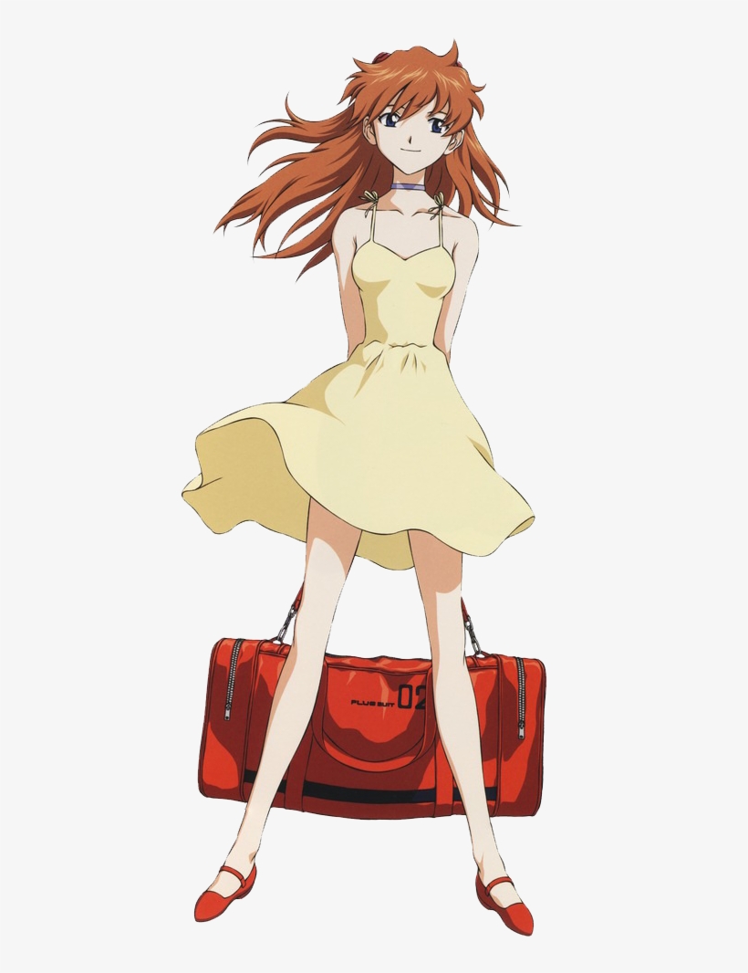 Asuka Langley Soryu - Girls Red Mary Janes Shoes, transparent png #1345515