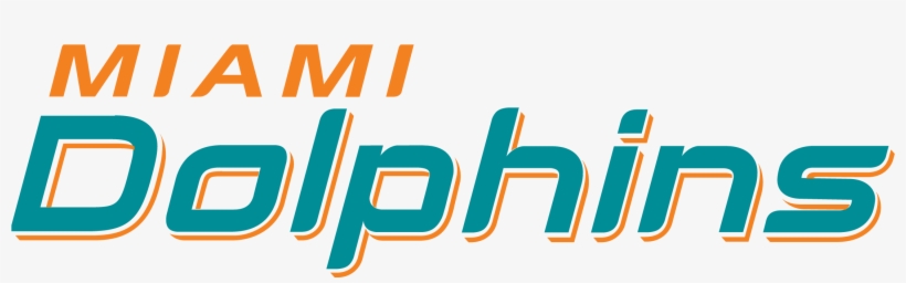 Miami Dolphins Logo Font - Miami Dolphins Logo 2013, transparent png #1345565