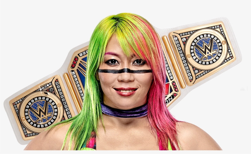 Asuka - Wwe Smackdown Women's Championship Belt Photo Print, transparent png #1346072