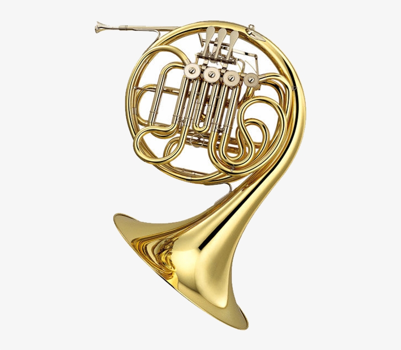 Yamaha Yhr 668 Ii F Bb Double French Horn 105214 - Yamaha Yhr-667 Full Double French Horn, transparent png #1346506