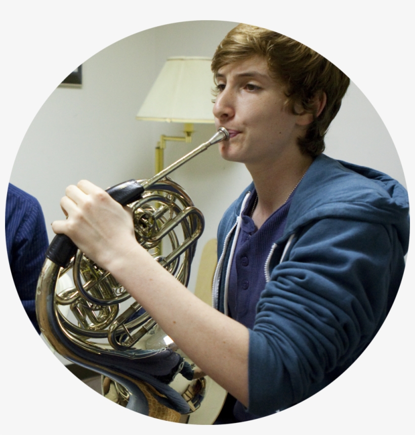 French Horn 1 - French Horn, transparent png #1346590