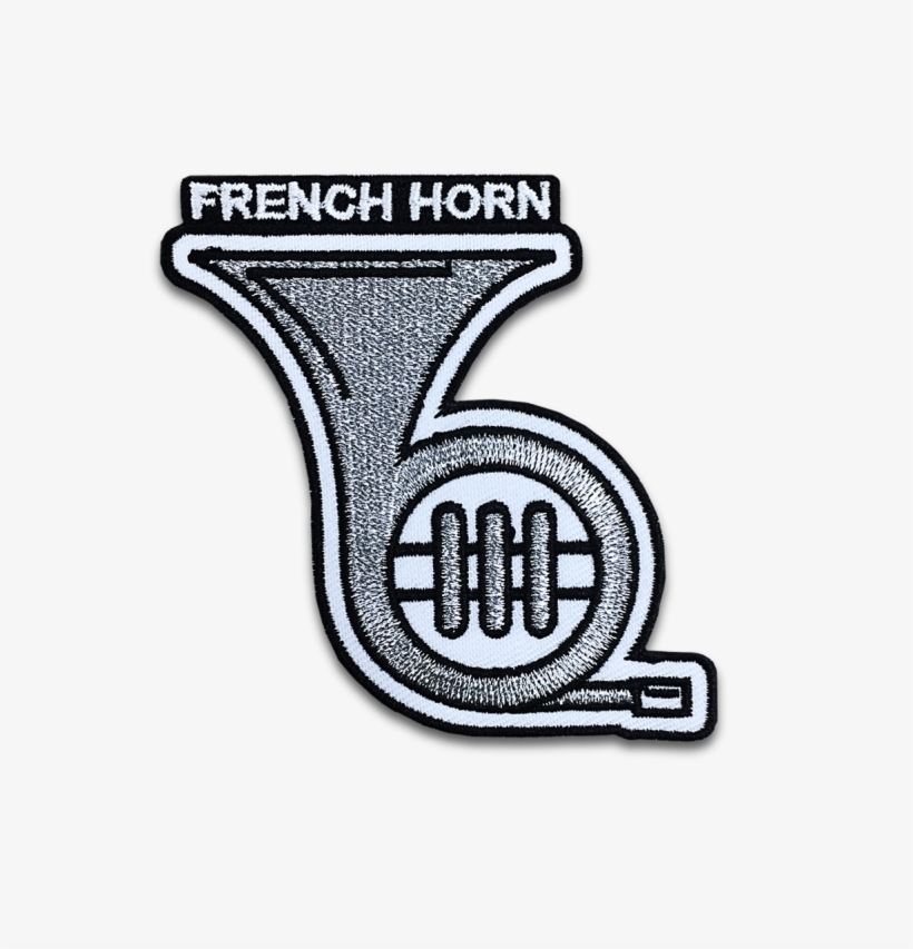 French Horn Instrument Patch - French Horn, transparent png #1346655