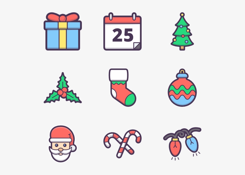 Christmas 15 Icons View 4 Packs - Christmas Day, transparent png #1346766