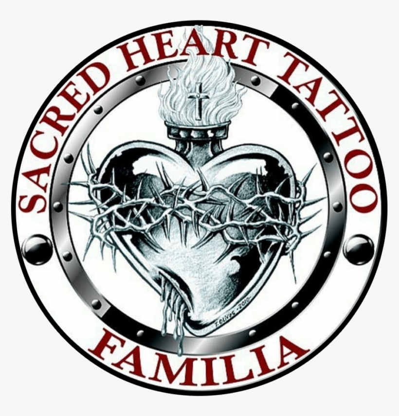 #1 Las Vegas Tattoo Shop, Koolsville & Sacred Heart - Sacred Heart Tattoo Designs, transparent png #1346839