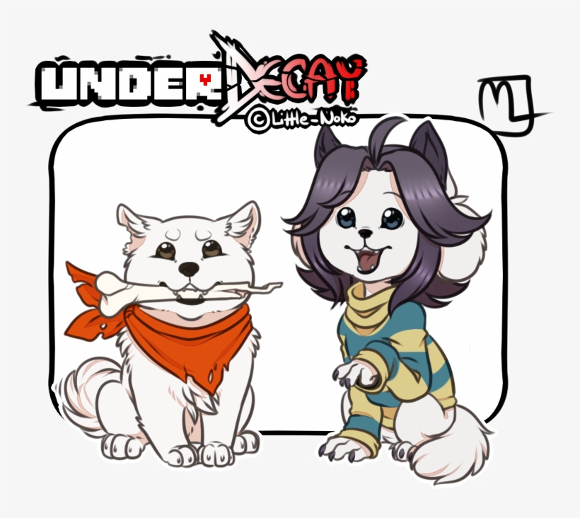 Underdecay- Annoying Dog And Temmie - Undertale Temmie And Annoying Dog, transparent png #1347201