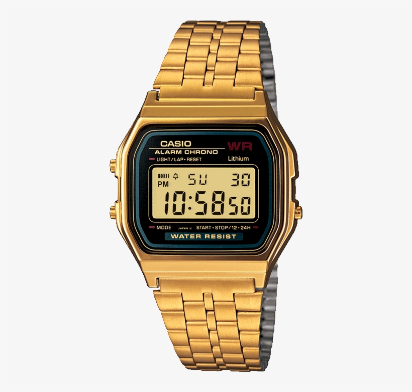 A159wgea-1ef - Casio Gold, transparent png #1347516