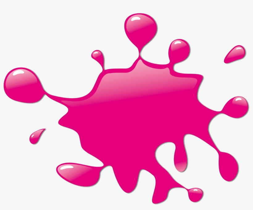 Splash Clipart Fountain Youth - Paint Splash Clipart, transparent png #1347593