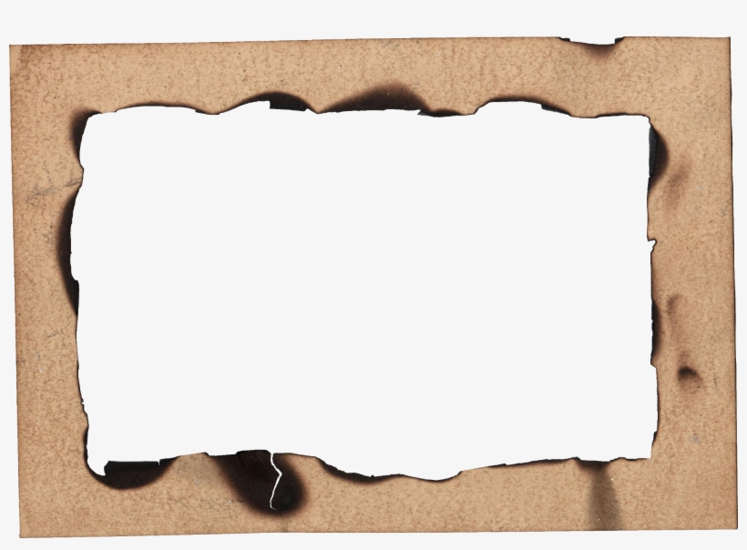 Free Burnt Parchment Paper Png - Beige Frame Png, transparent png #1347780
